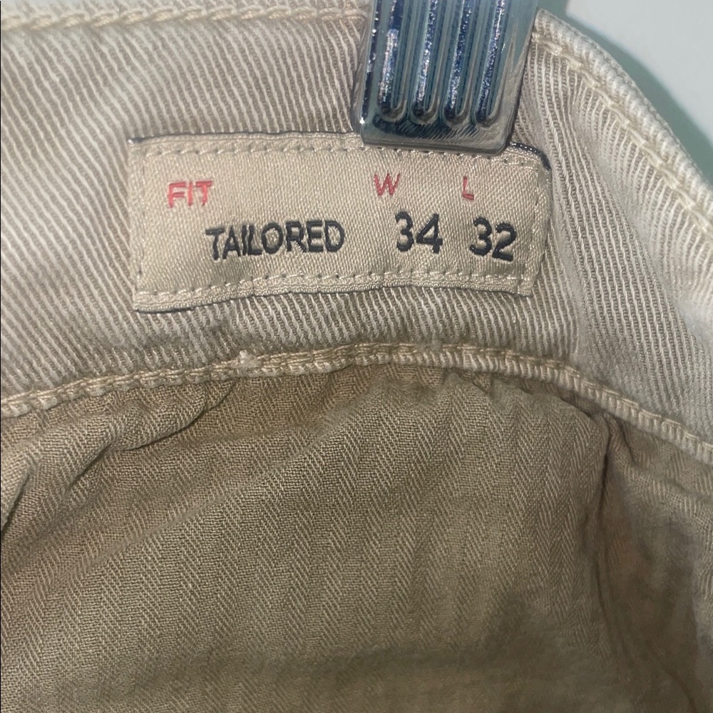 Faherty Tailored Fit Khaki Chinos for Men - Picture 8 of 14
